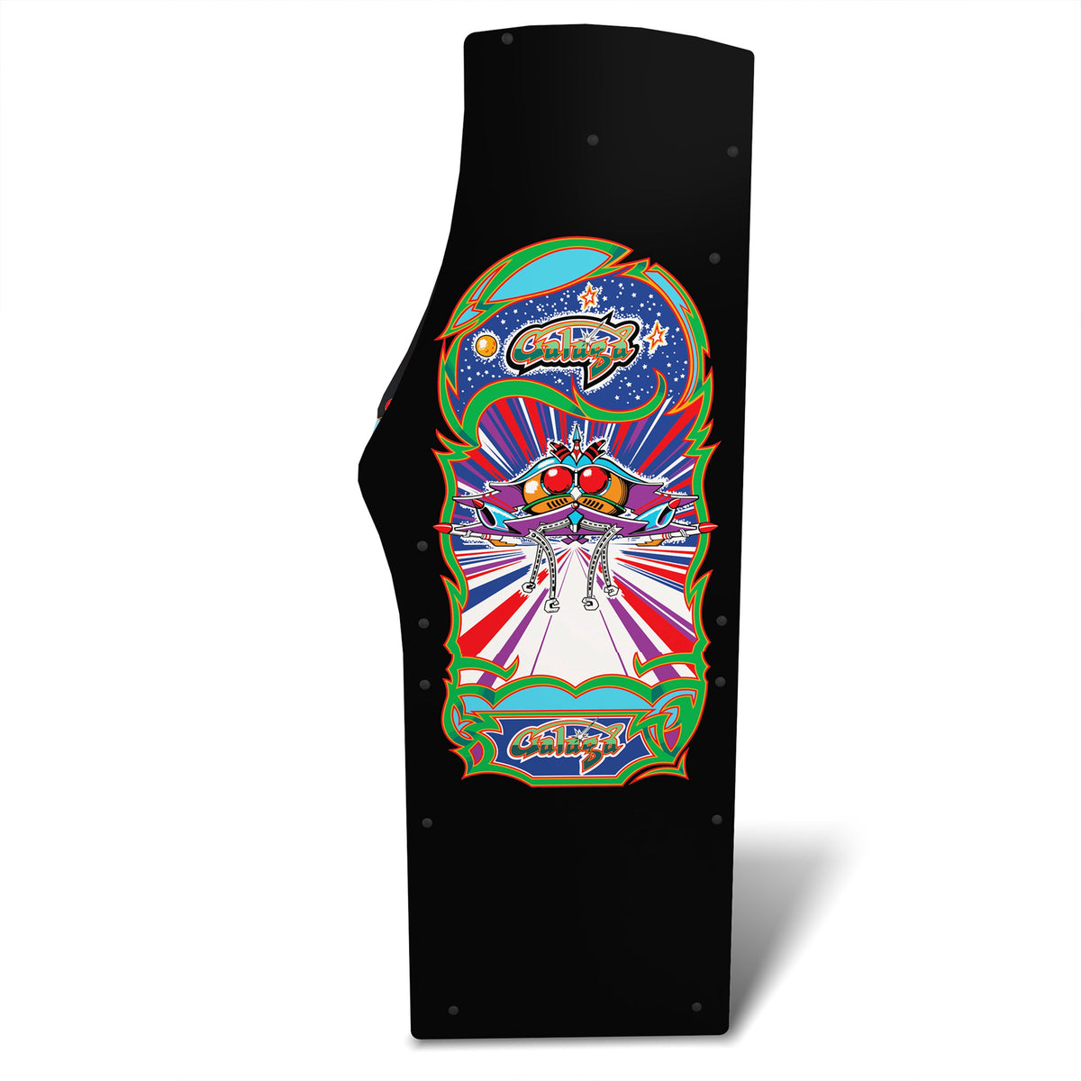 GALAGA Deluxe Arcade Game Machine 5-Foot Stand-Up Cabinet, Ages 14+