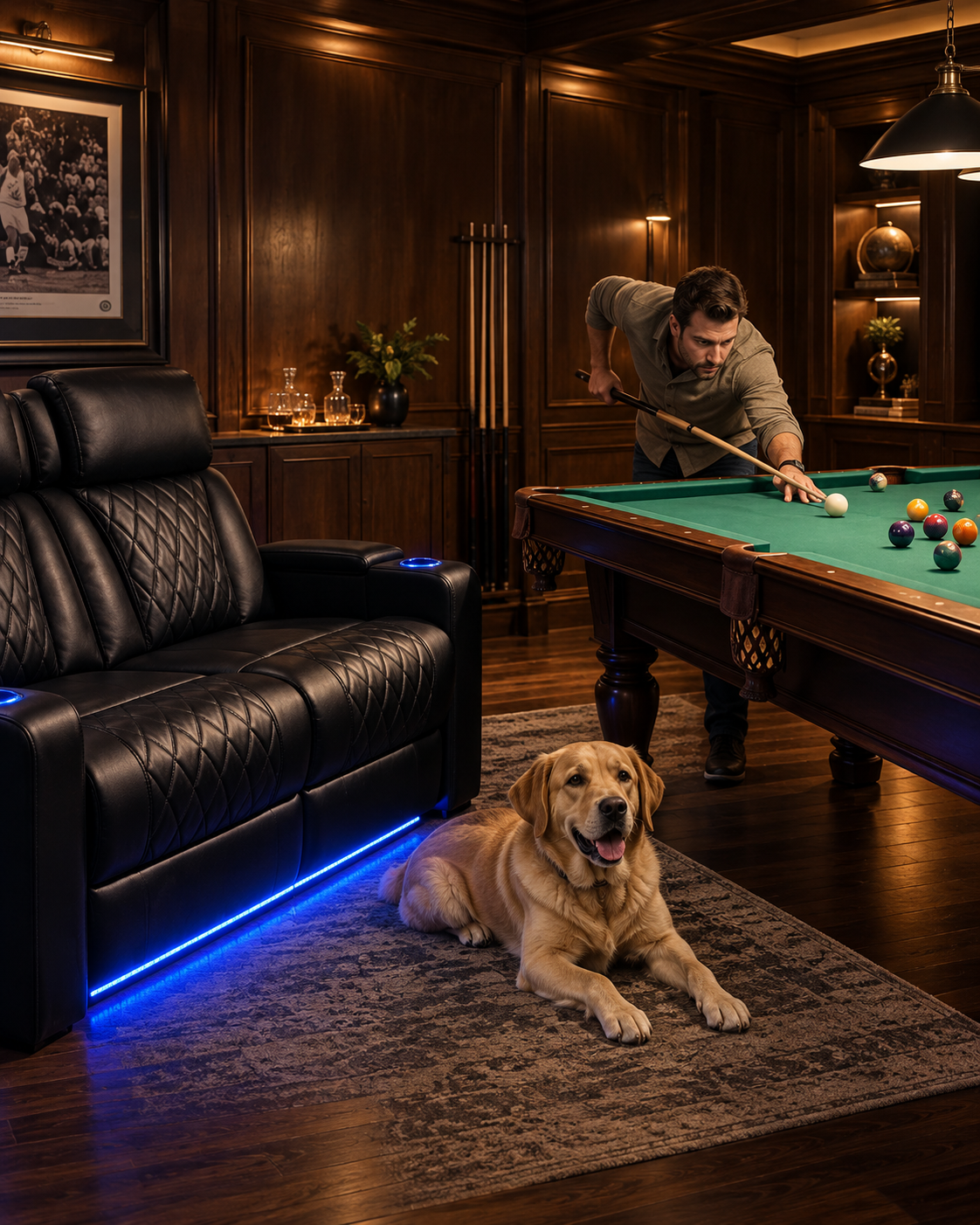 Where the legends play pool.